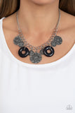 Western Zen - Black Necklace - Paparazzi Accessories