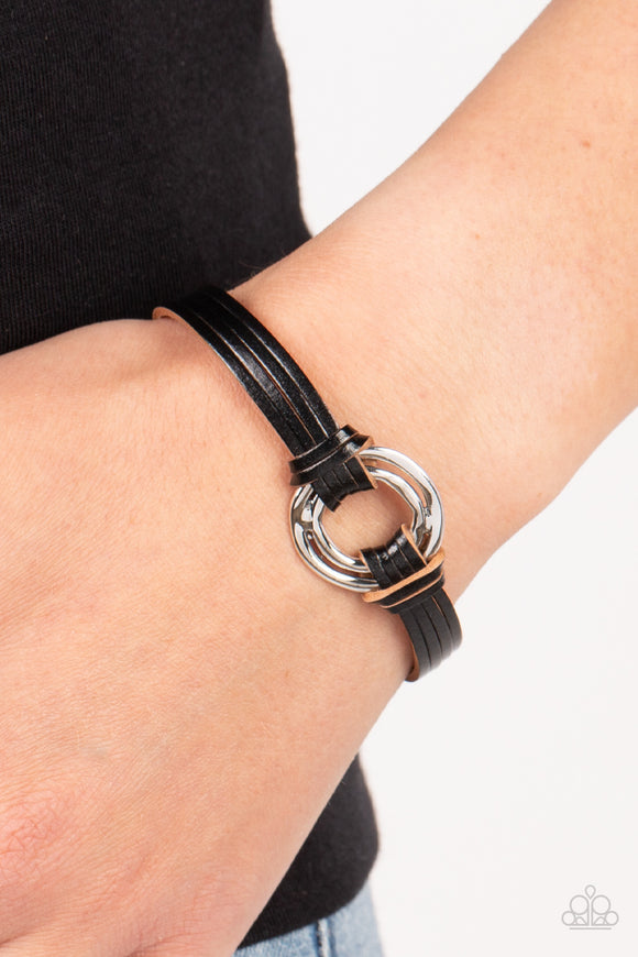 Free Range Fashion - Black Bracelet - Paparazzi Accessories