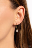 Modern Memento - Brass Necklace - Paparazzi Accessories