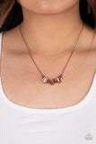 Hype Girl Glamour - Copper Necklace - Paparazzi Accessories