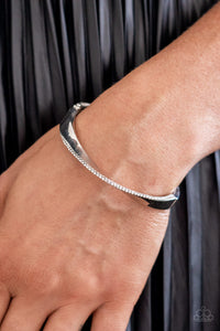 Artistically Adorned - White Bracelet - Paparazzi Accessories