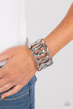 Industrial Indulgence - Silver Bracelet - Paparazzi Accessories