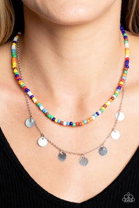 Comet Candy - Multi Necklace - Paparazzi Accessories