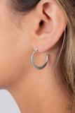 Royal Runway - Silver Earrings - Paparazzi Accessories