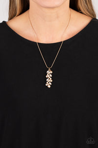 Pearls Before VINE - Gold Necklace - Paparazzi Accessories