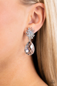 Stellar Shooting Star - Multi Post Earrings - Paparazzi Accessories