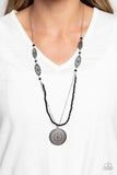 Garden of Grace - Black Necklace - Paparazzi Accessories