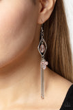 Effulgent Era - Pink Earrings - Paparazzi Accessories