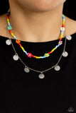 Rainbow Dash - Multi Necklace - Paparazzi Accessories