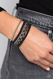 Mythical Magic - Black Bracelet - Paparazzi Accessories