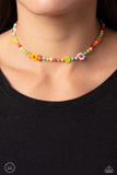 Flower Child Flair - Multi Necklace - Paparazzi Accessories