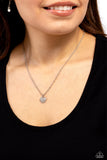 Goin Courtin - White Necklace - Paparazzi Accessories
