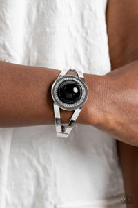 Put On The GLITZ - Black Bracelet - Paparazzi Accessories