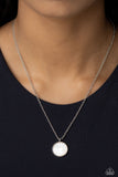 Seize the Sunset - White Necklace - Paparazzi Accessories