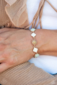 Sunburst Splendor - Gold Bracelet - Paparazzi Accessories