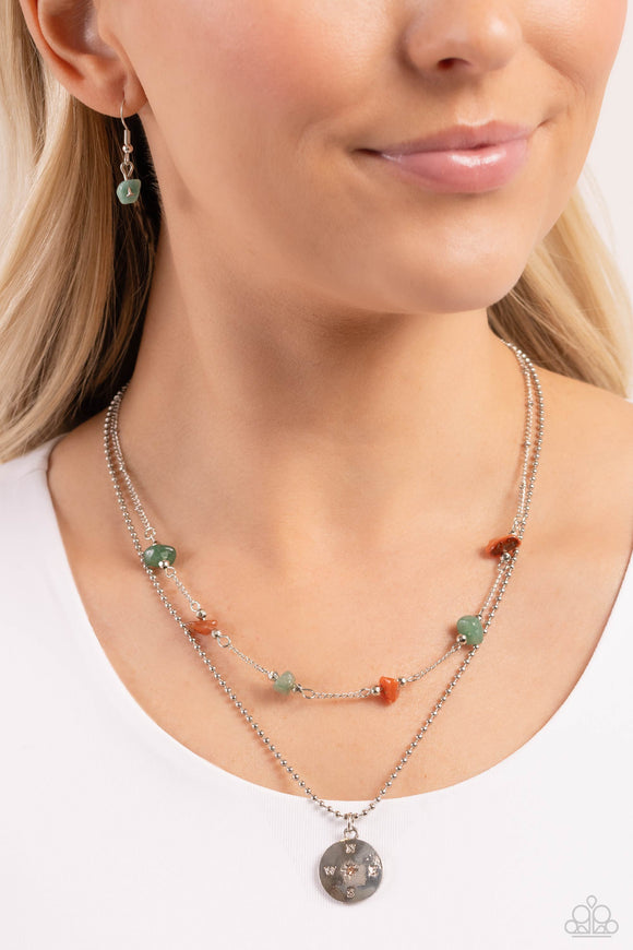 Aura Allure - Green Necklace - Paparazzi Accessories – Bedazzle Me Pretty  Mobile Fashion Boutique