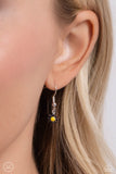 Delicate Display - Black Necklace - Paparazzi Accessories