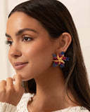 Warped Wallflower - Multi Post Earrings - Paparazzi Accessories