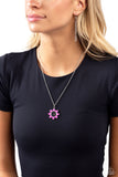 Petals of Inspiration - Pink Necklace - Paparazzi Accessories
