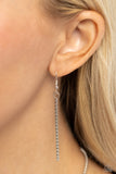 Druzy Demand - Silver Necklace - Paparazzi Accessories