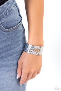 Speckled Sparkle - Brown Bracelet - Paparazzi Accessories