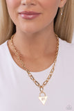 Your Number One Follower - Gold Necklace - Paparazzi Accessories