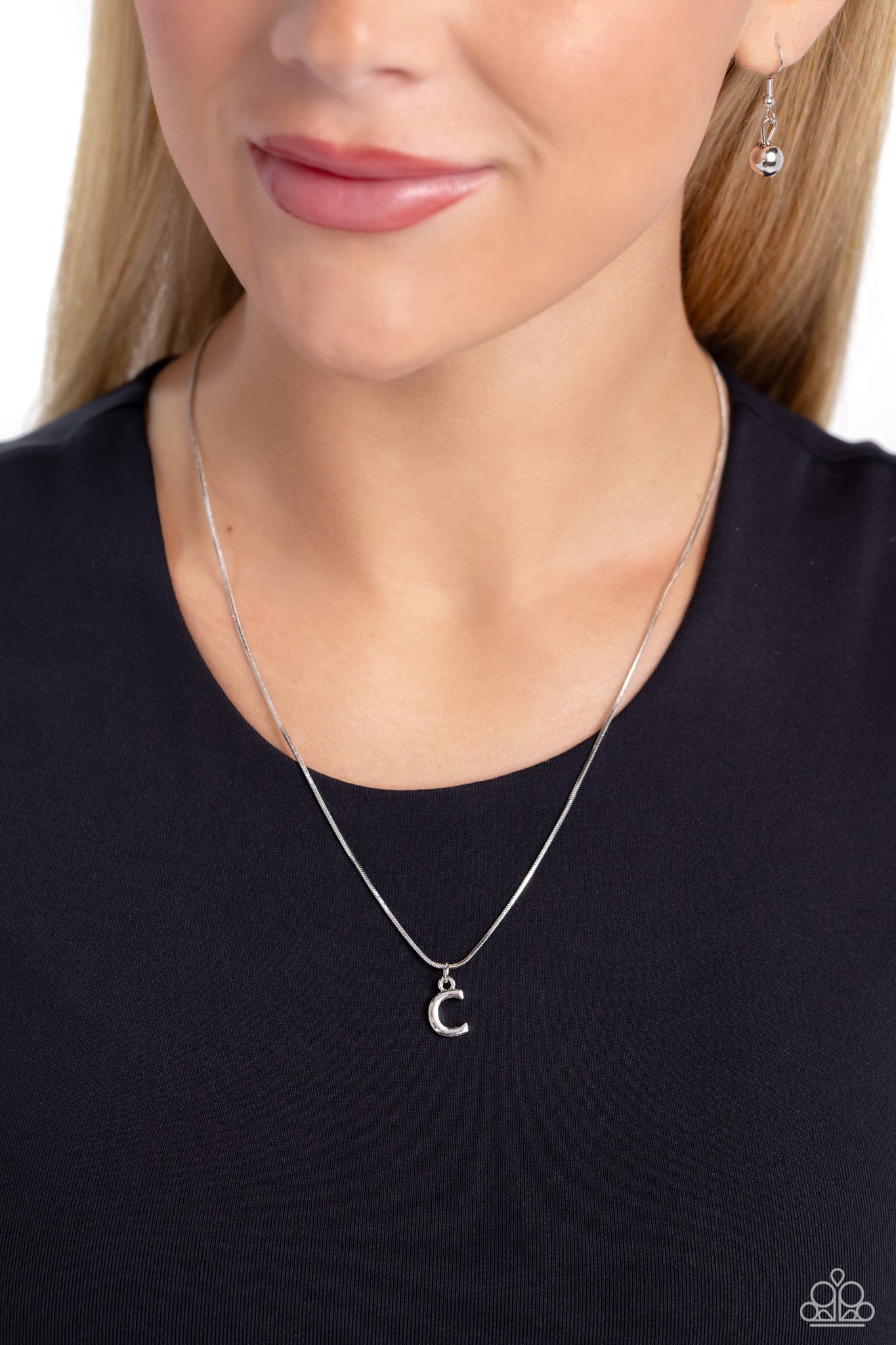 Just For You Initial Necklace — Letter C | Bryan Anthonys