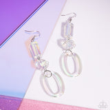 Iridescent Infatuation - Multi Earrings - Paparazzi Accessories