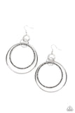 Haute Hysteria - Silver Earrings - Paparazzi Accessories