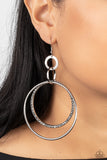 Haute Hysteria - Silver Earrings - Paparazzi Accessories