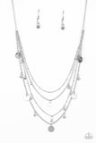 Classic Class Act - Purple Necklace - Paparazzi Accessories