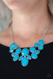 Demi-Diva - Blue Necklace - Paparazzi Accessories