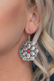 Grove Groove - Red Earrings - Paparazzi Accessories