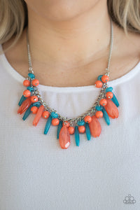 Miami Martinis - Multi Necklace - Paparazzi Accessories