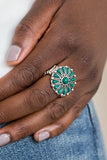 Poppy Pop-tastic - Green Ring - Paparazzi Accessories