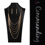 Commanding - 2020 Zi Collection Necklace - Paparazzi Accessories